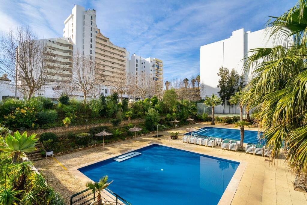 Praia Da Rocha, 4G Jardins Da Rocha, Sunny Studio, Air Conditioning, Two Pools, Internet, Parking, By Ig Portimão Buitenkant foto