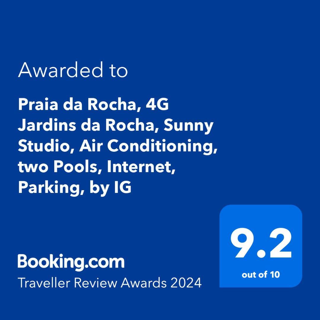 Praia Da Rocha, 4G Jardins Da Rocha, Sunny Studio, Air Conditioning, Two Pools, Internet, Parking, By Ig Portimão Buitenkant foto